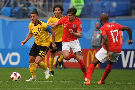 Футбол. ЧМ-2018. Матч за третье место. Бельгия - Англия