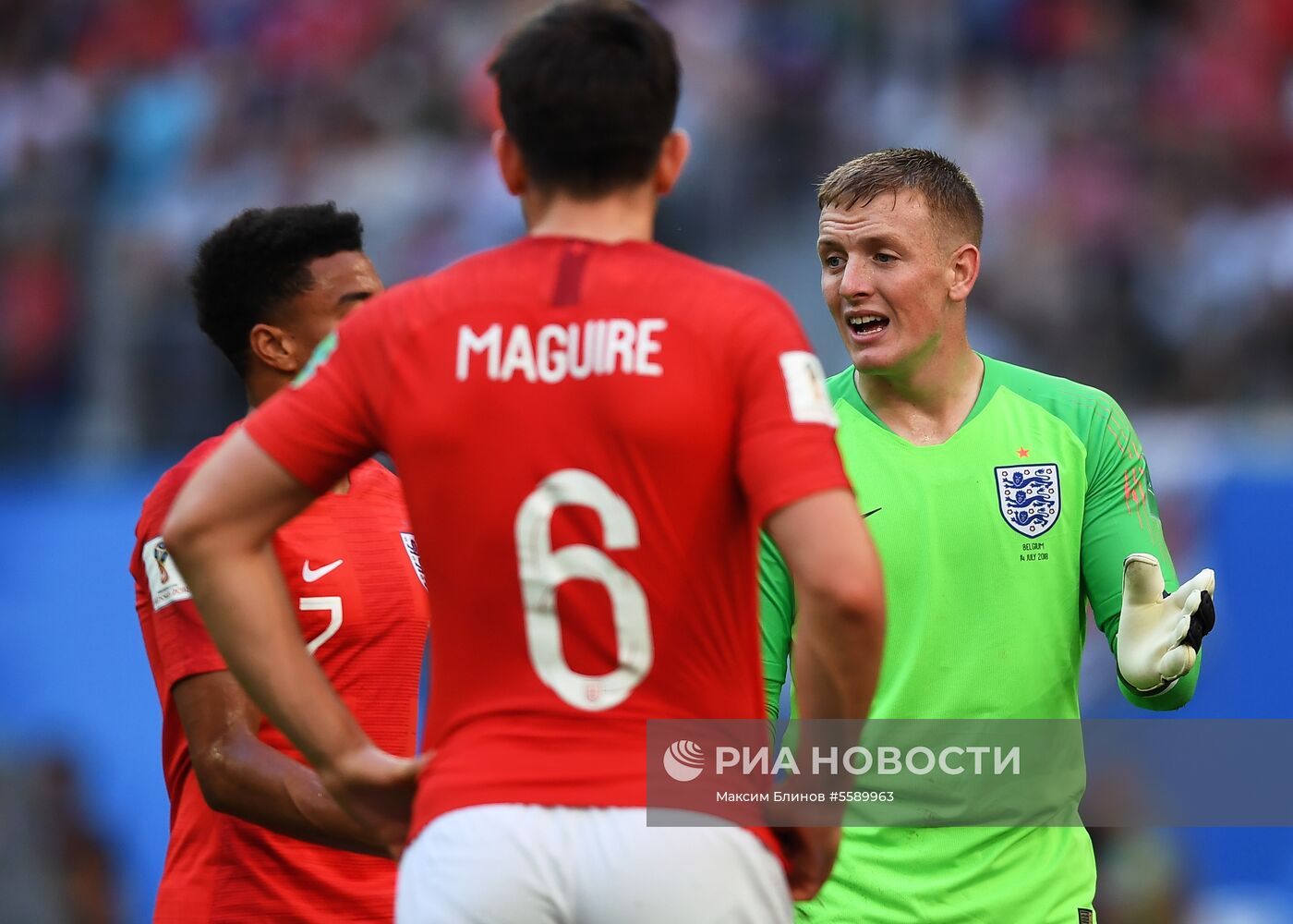 Футбол. ЧМ-2018. Матч за третье место. Бельгия - Англия