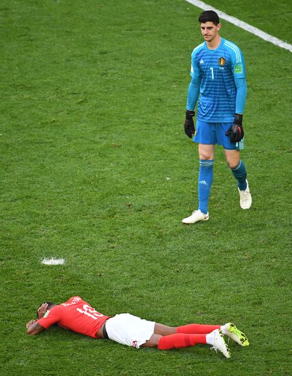 Футбол. ЧМ-2018. Матч за третье место. Бельгия - Англия