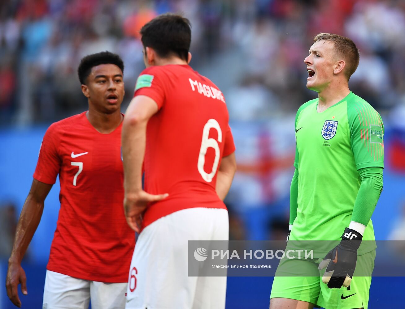 Футбол. ЧМ-2018. Матч за третье место. Бельгия - Англия