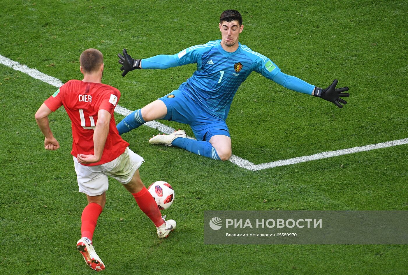 Футбол. ЧМ-2018. Матч за третье место. Бельгия - Англия