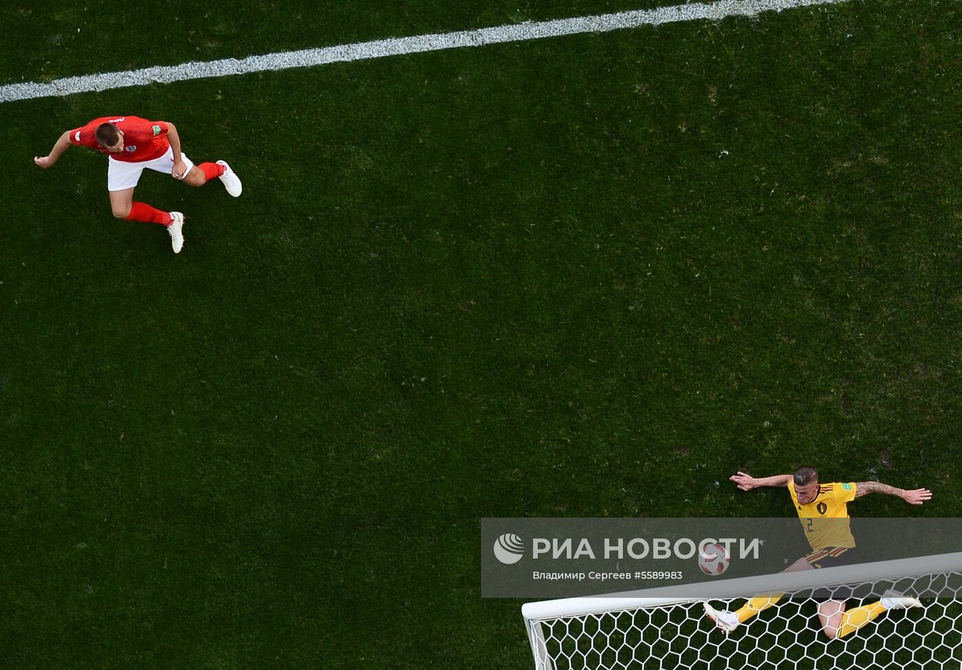 Футбол. ЧМ-2018. Матч за третье место. Бельгия - Англия