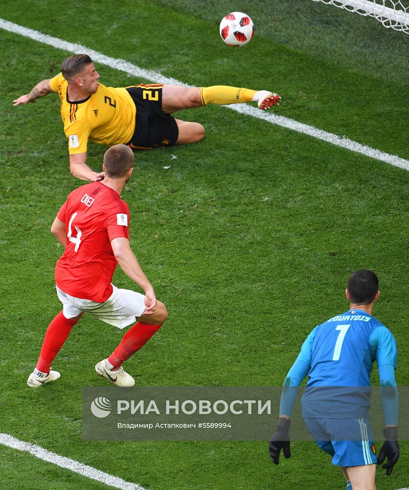 Футбол. ЧМ-2018. Матч за третье место. Бельгия - Англия