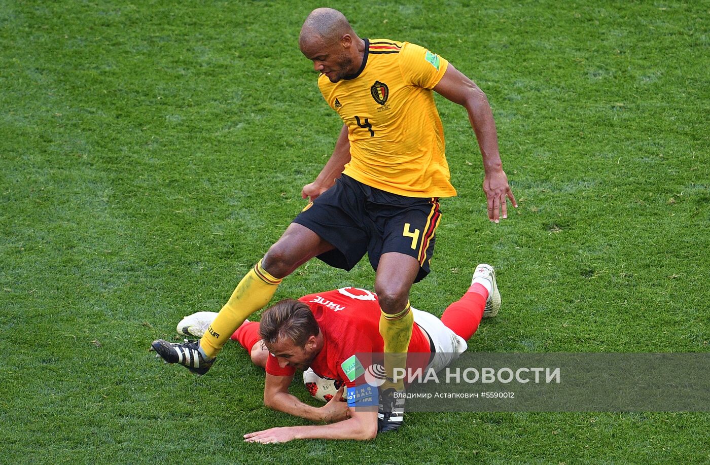 Футбол. ЧМ-2018. Матч за третье место. Бельгия - Англия