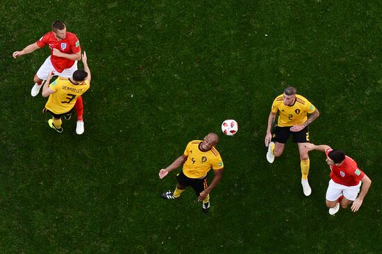 Футбол. ЧМ-2018. Матч за третье место. Бельгия - Англия