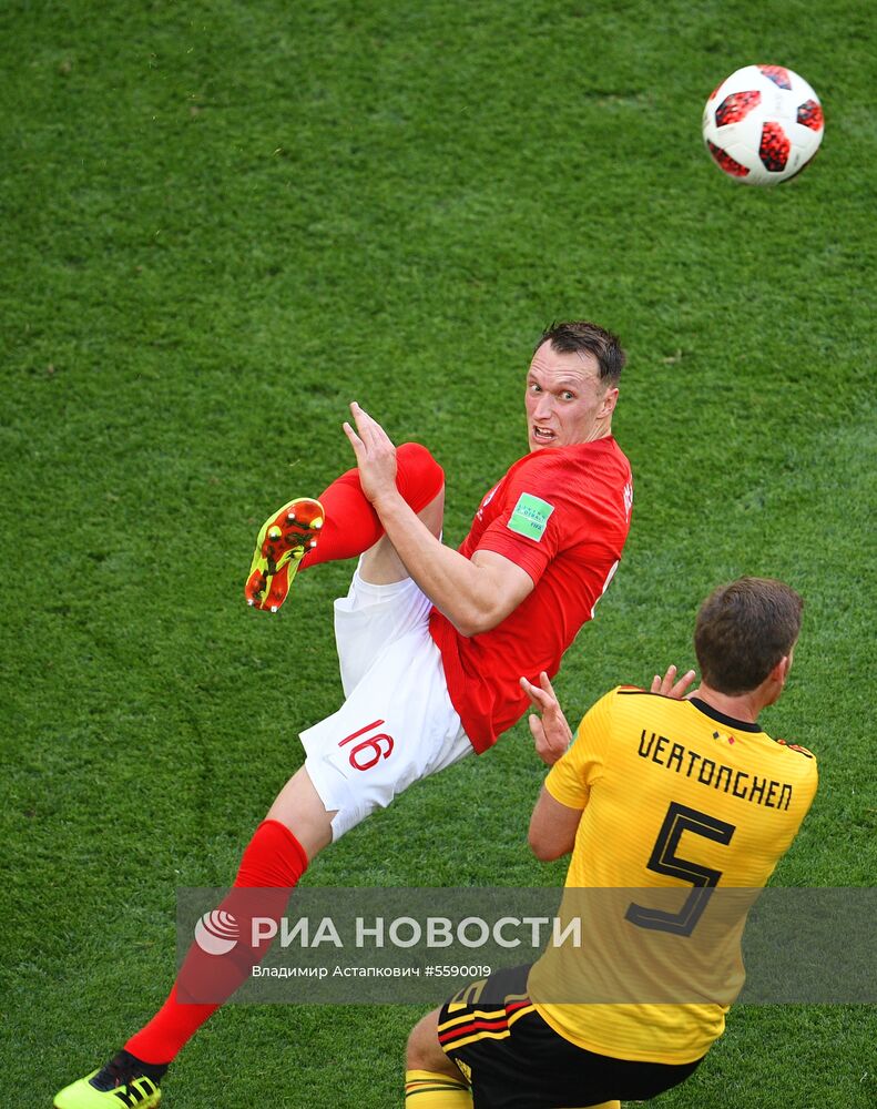 Футбол. ЧМ-2018. Матч за третье место. Бельгия - Англия