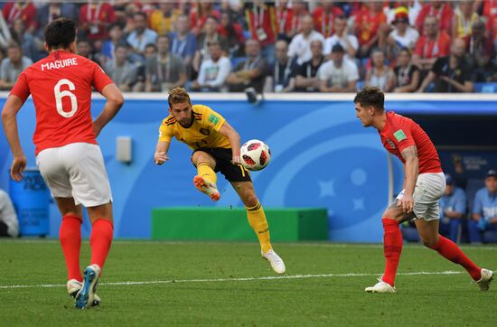 Футбол. ЧМ-2018. Матч за третье место. Бельгия - Англия