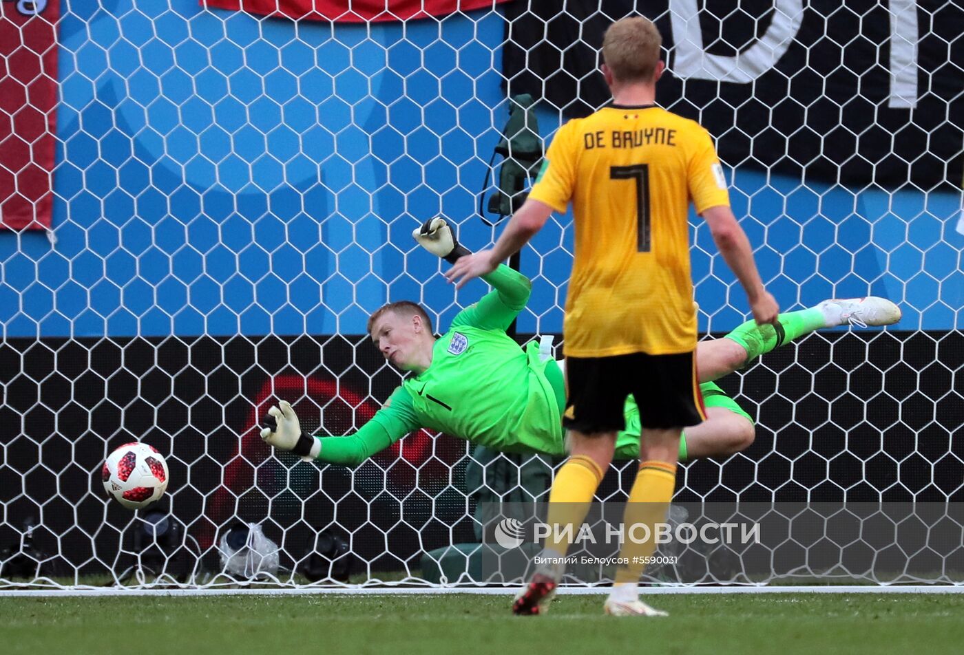 Футбол. ЧМ-2018. Матч за третье место. Бельгия - Англия