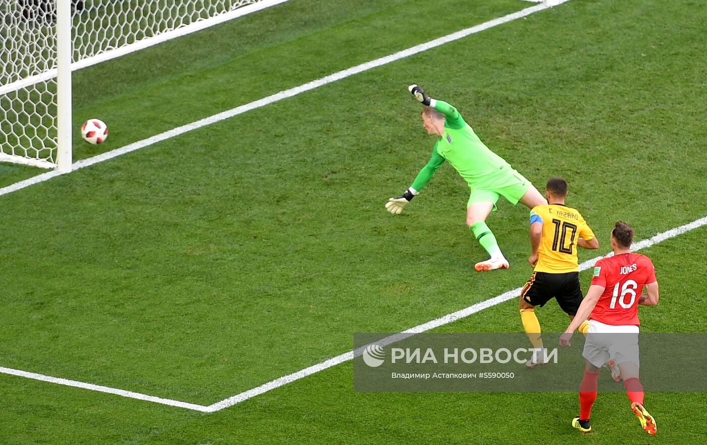 Футбол. ЧМ-2018. Матч за третье место. Бельгия - Англия