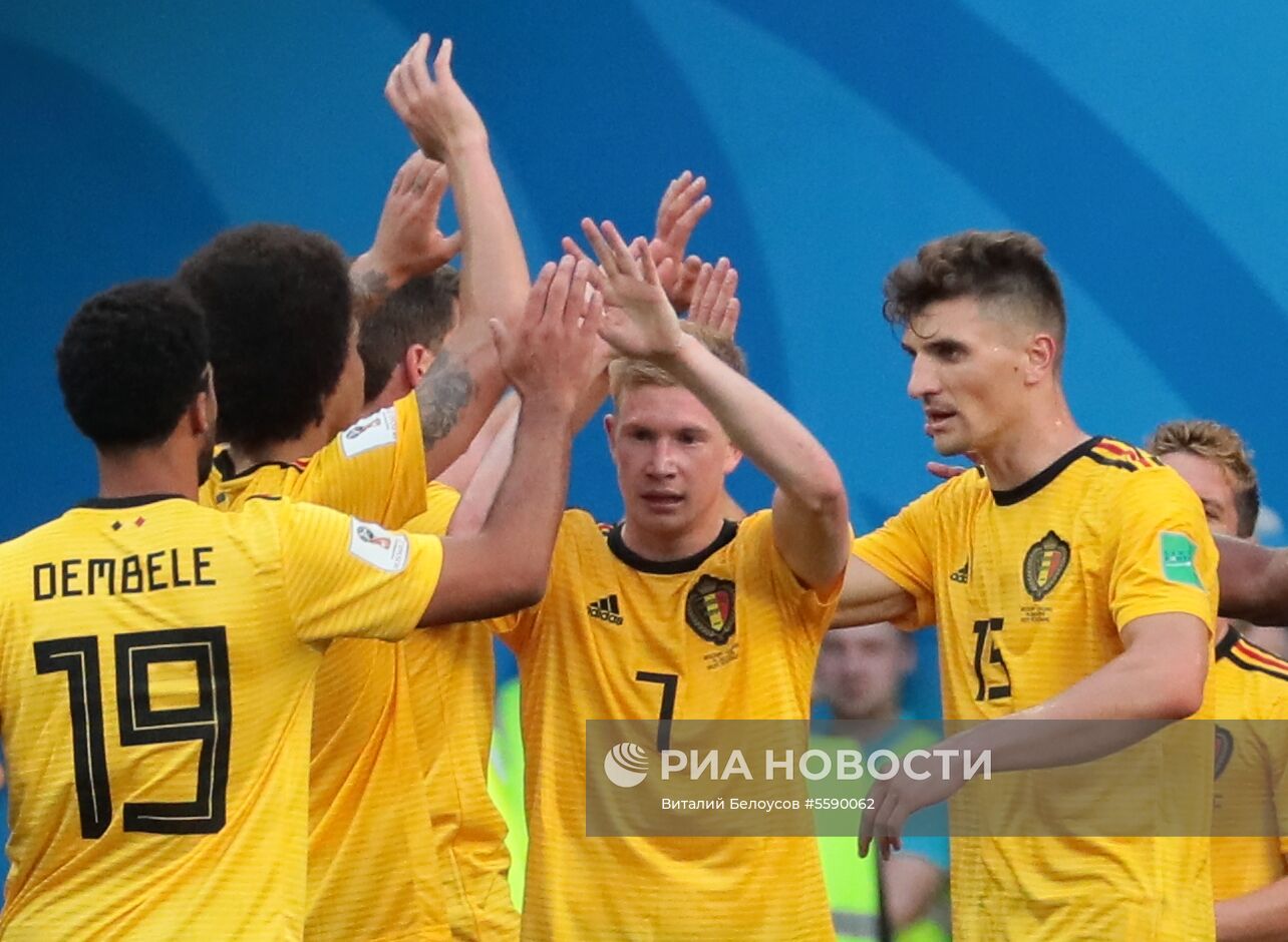 Футбол. ЧМ-2018. Матч за третье место. Бельгия - Англия