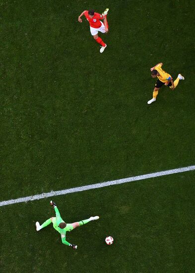 Футбол. ЧМ-2018. Матч за третье место. Бельгия - Англия