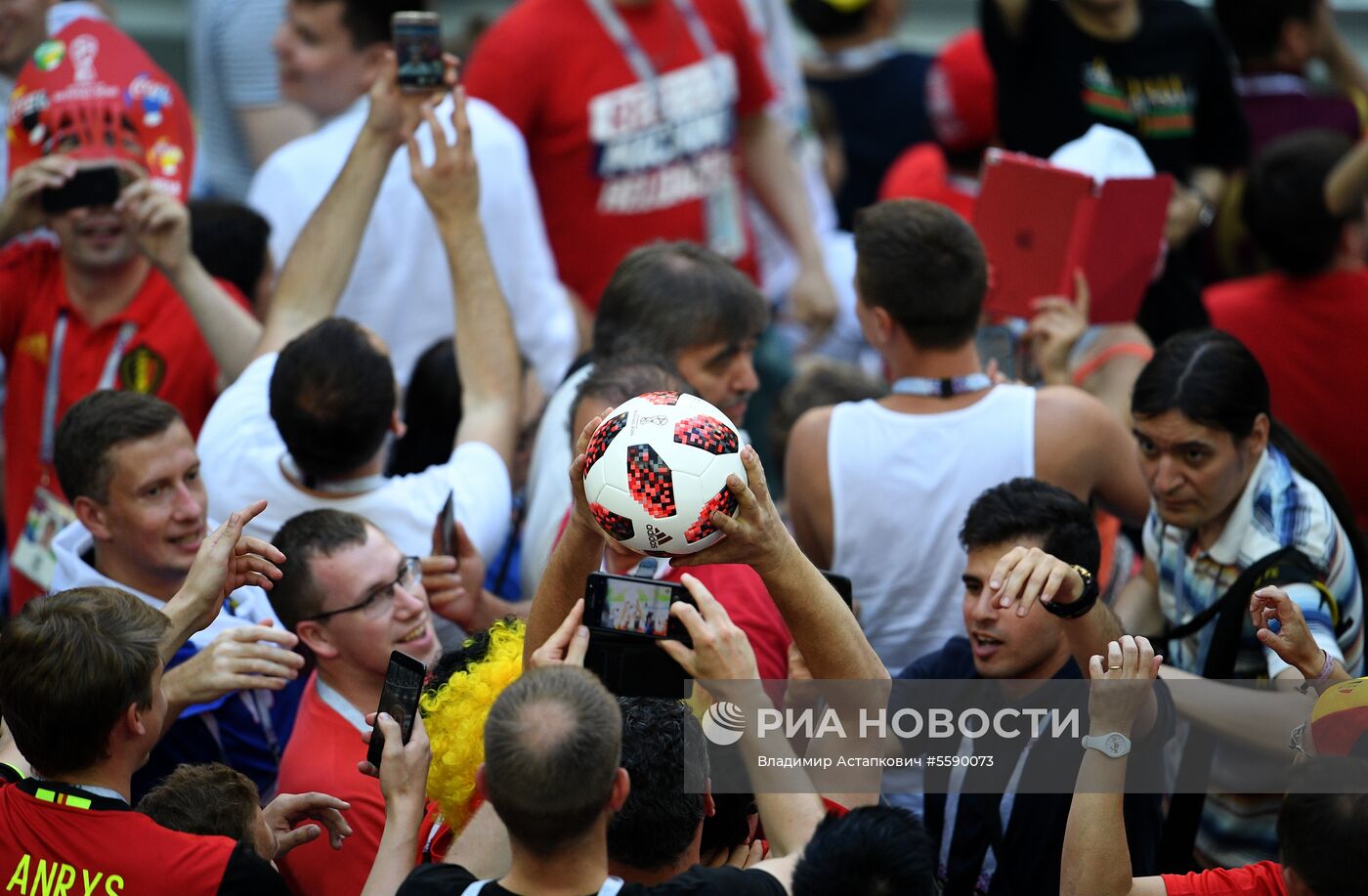 Футбол. ЧМ-2018. Матч за третье место. Бельгия - Англия