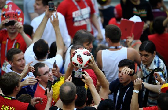 Футбол. ЧМ-2018. Матч за третье место. Бельгия - Англия