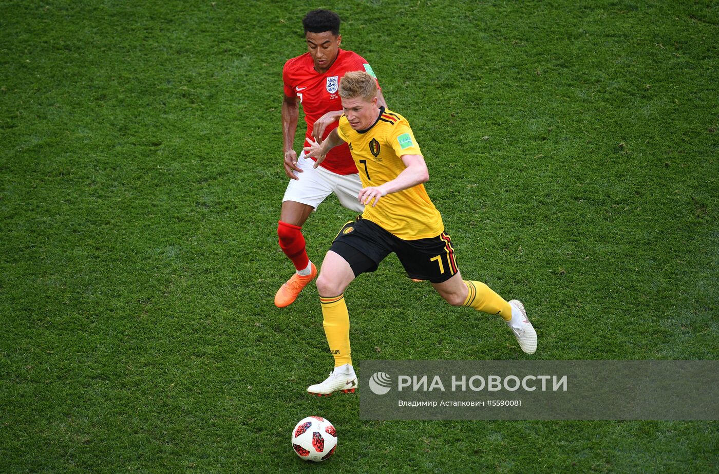 Футбол. ЧМ-2018. Матч за третье место. Бельгия - Англия