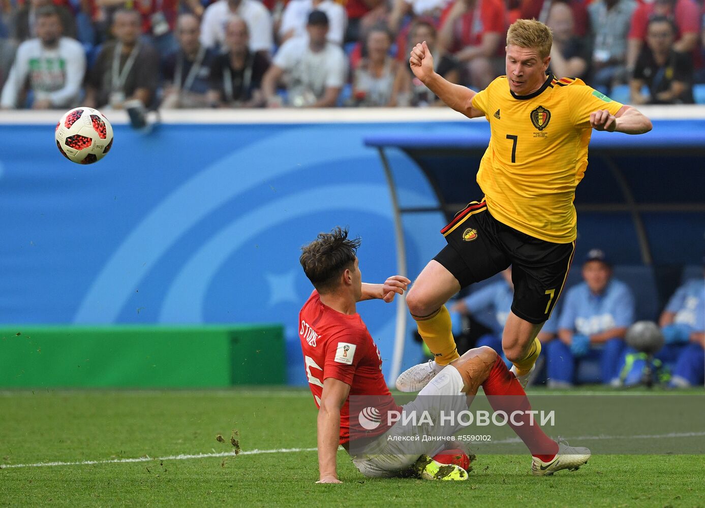 Футбол. ЧМ-2018. Матч за третье место. Бельгия - Англия