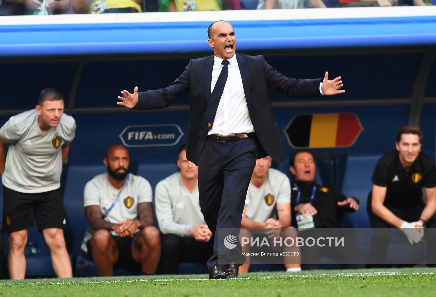 Футбол. ЧМ-2018. Матч за третье место. Бельгия - Англия