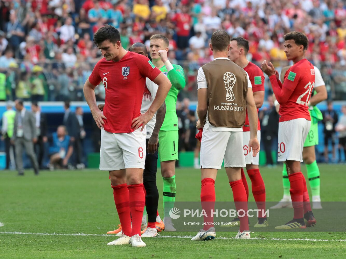 Футбол. ЧМ-2018. Матч за третье место. Бельгия - Англия