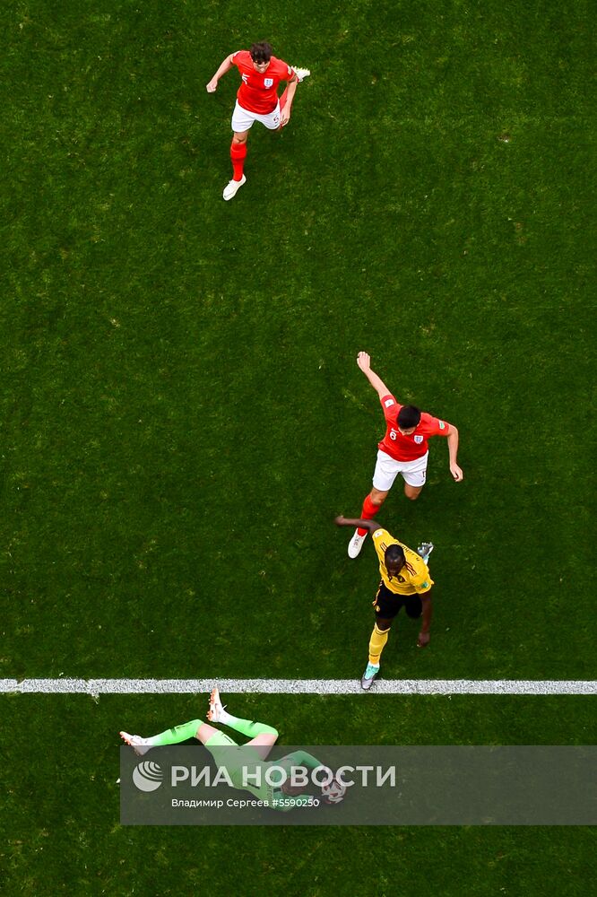 Футбол. ЧМ-2018. Матч за третье место. Бельгия - Англия