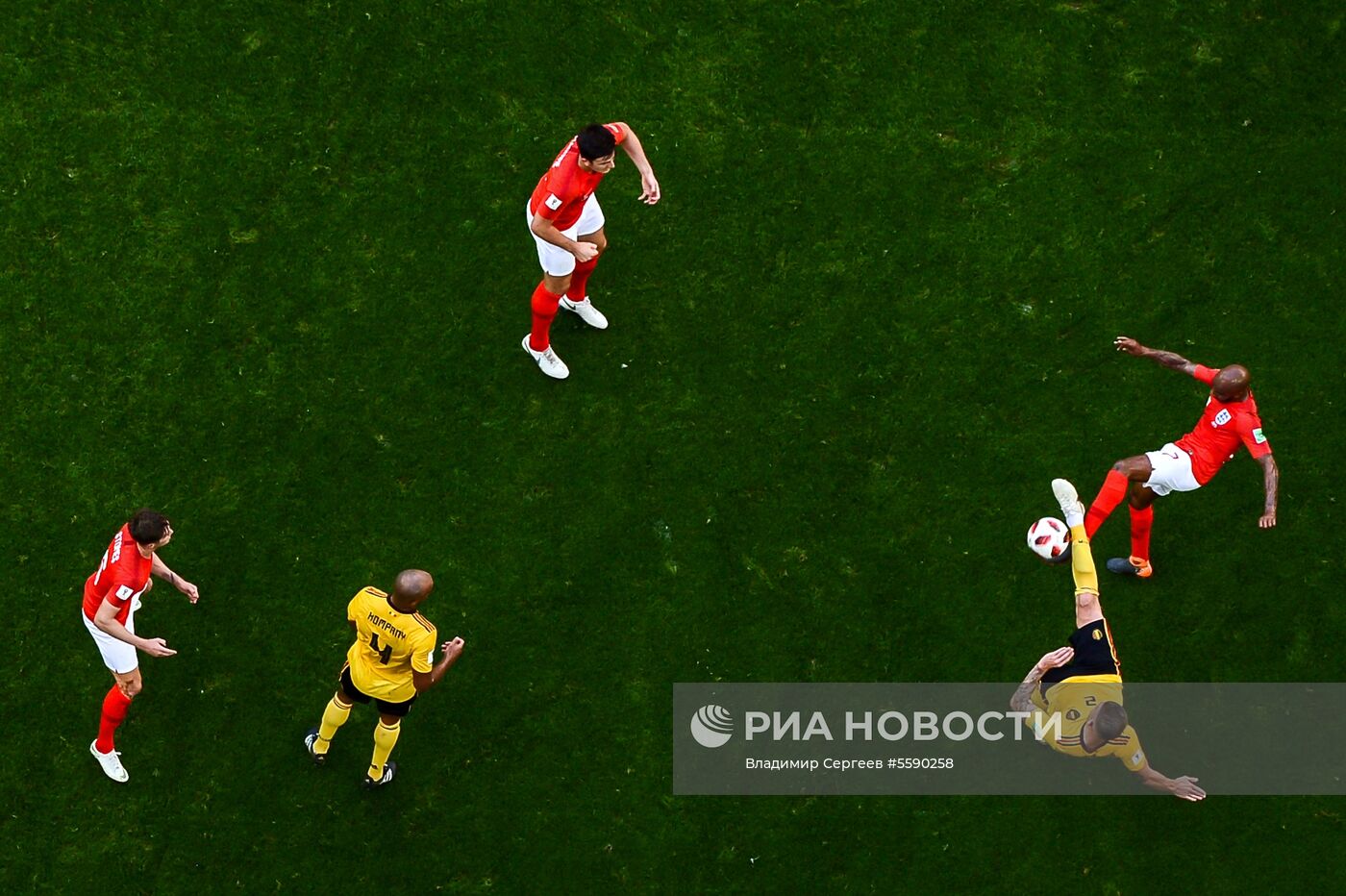 Футбол. ЧМ-2018. Матч за третье место. Бельгия - Англия