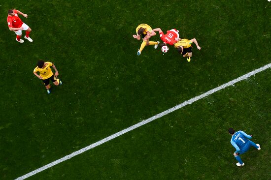 Футбол. ЧМ-2018. Матч за третье место. Бельгия - Англия