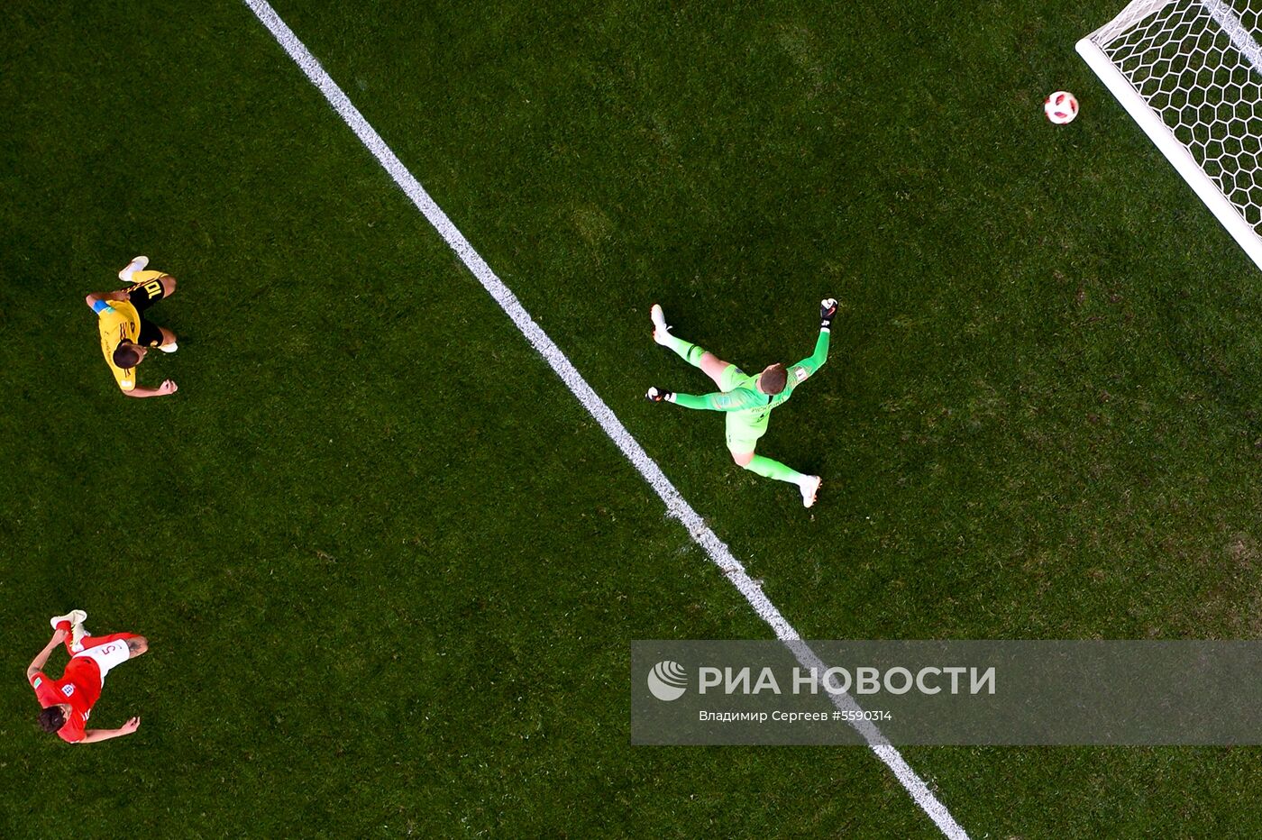 Футбол. ЧМ-2018. Матч за третье место. Бельгия - Англия