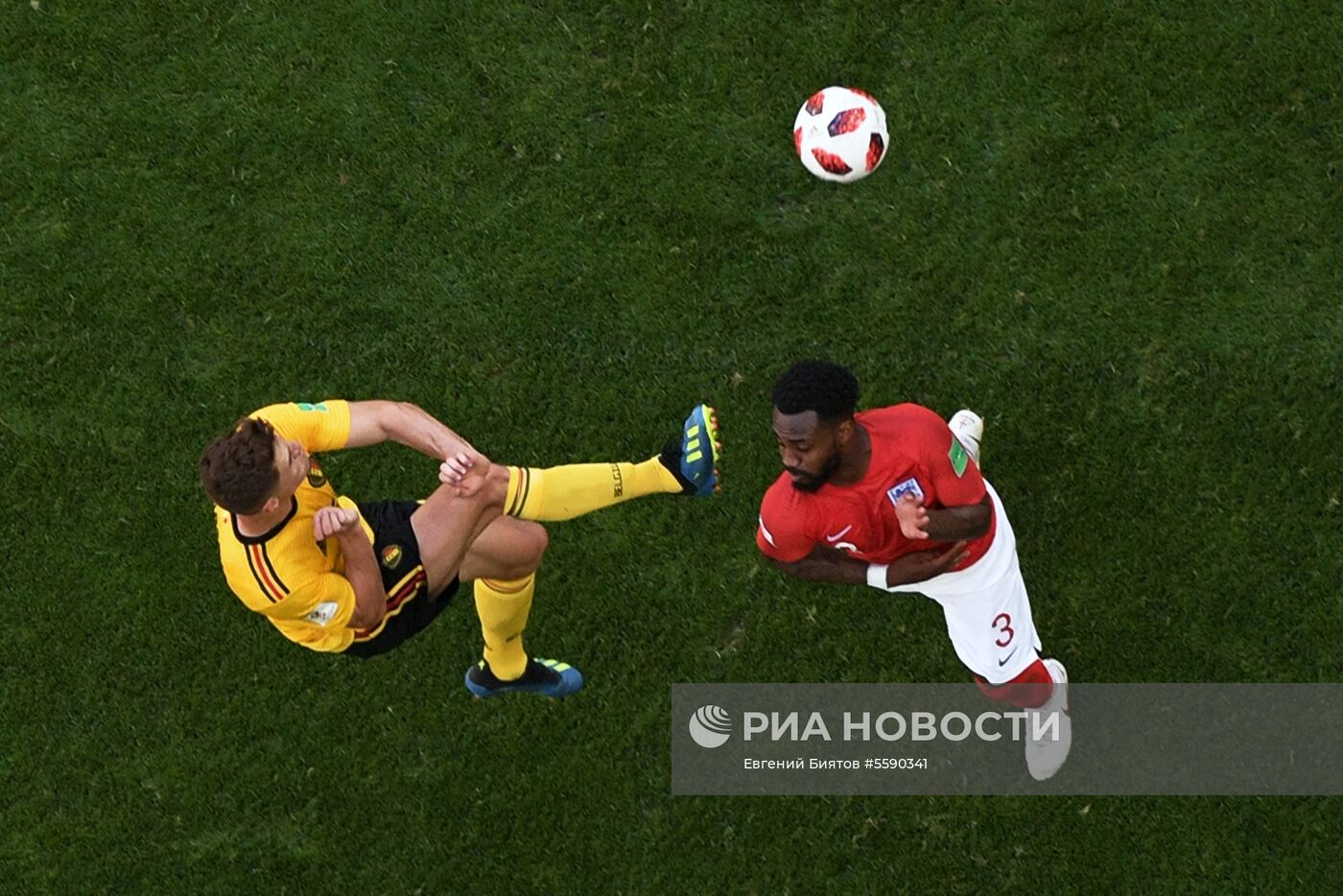 Футбол. ЧМ-2018. Матч за третье место. Бельгия - Англия