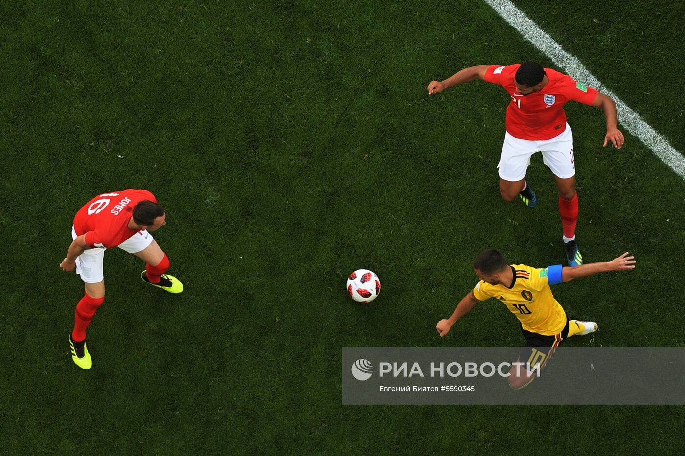 Футбол. ЧМ-2018. Матч за третье место. Бельгия - Англия