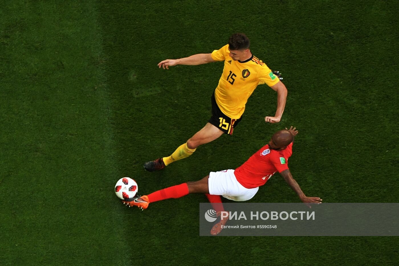 Футбол. ЧМ-2018. Матч за третье место. Бельгия - Англия