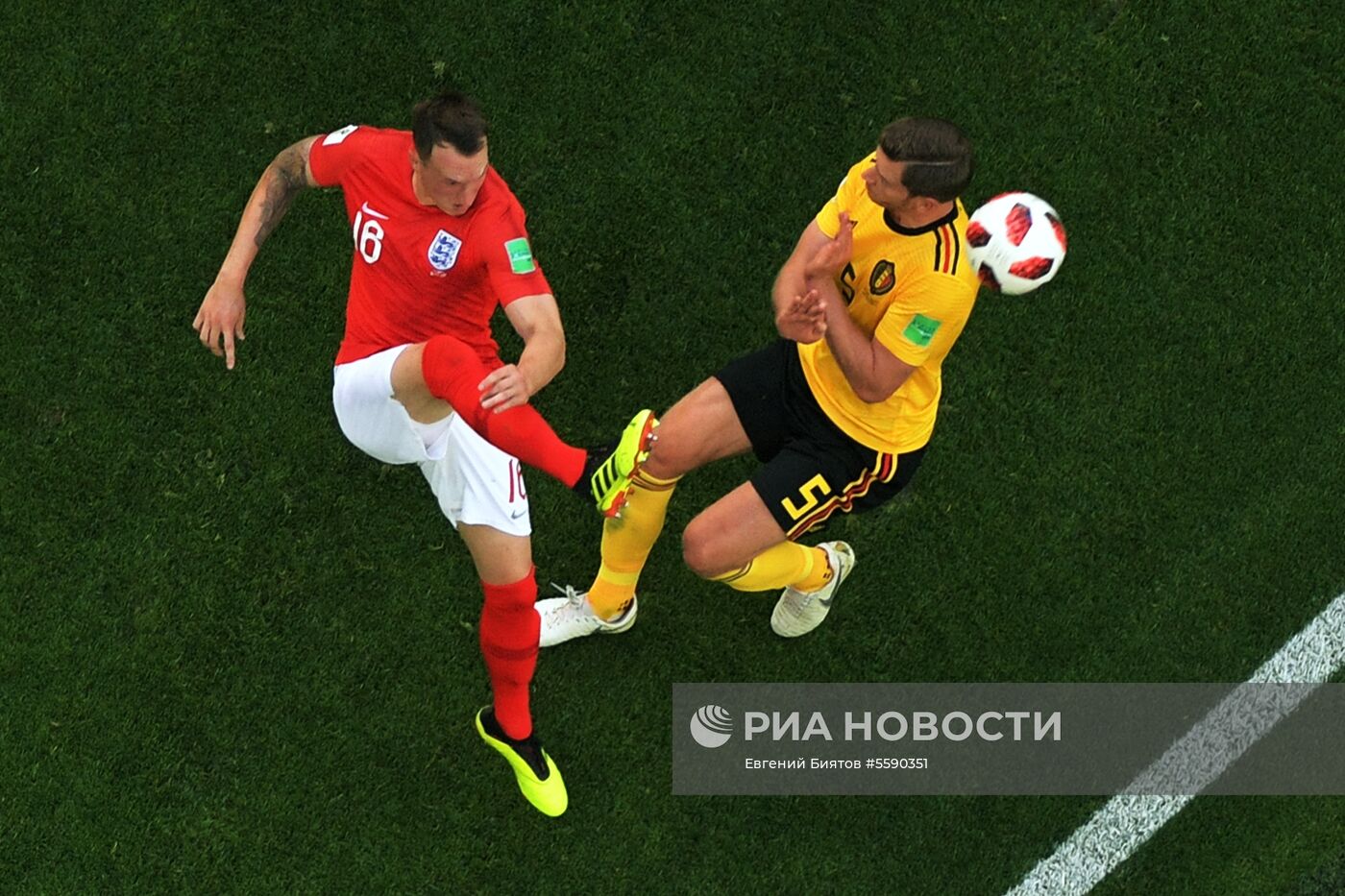 Футбол. ЧМ-2018. Матч за третье место. Бельгия - Англия