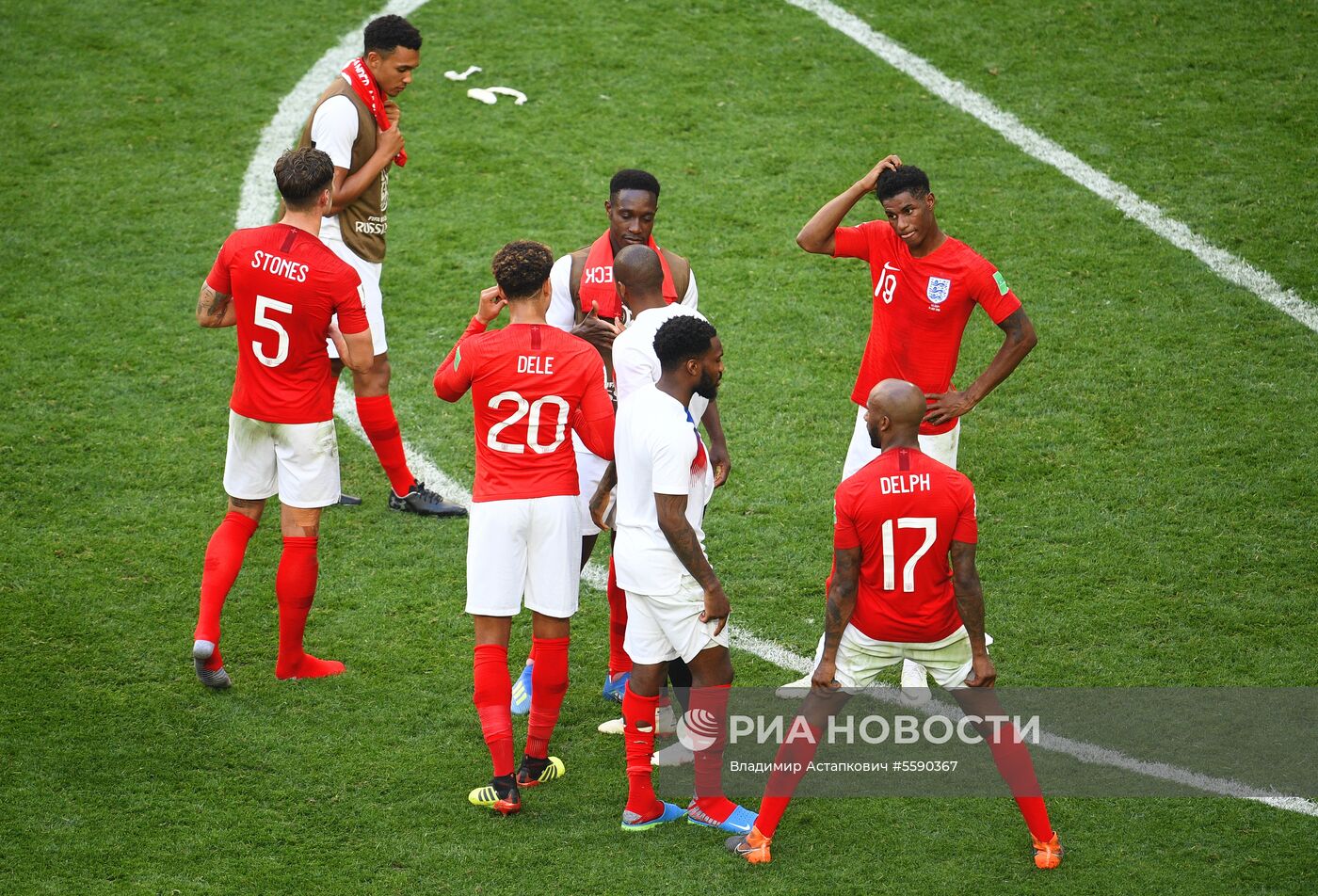 Футбол. ЧМ-2018. Матч за третье место. Бельгия - Англия
