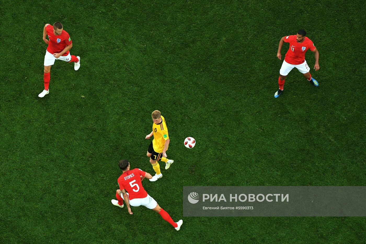 Футбол. ЧМ-2018. Матч за третье место. Бельгия - Англия