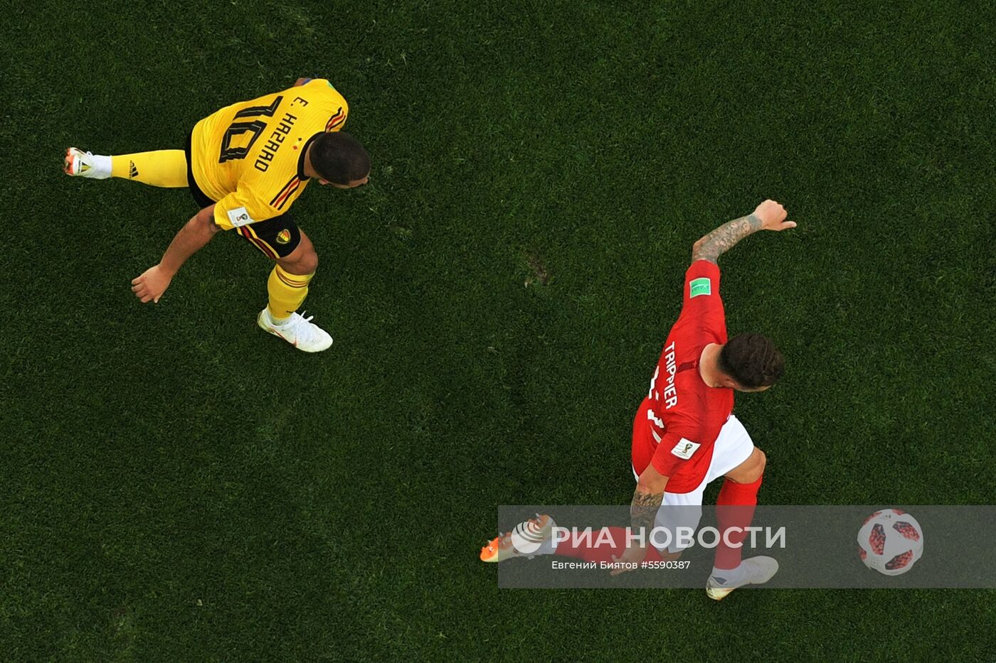 Футбол. ЧМ-2018. Матч за третье место. Бельгия - Англия