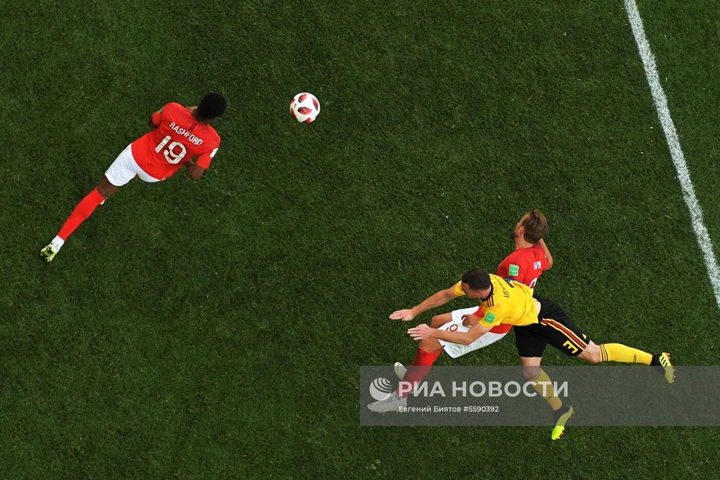 Футбол. ЧМ-2018. Матч за третье место. Бельгия - Англия