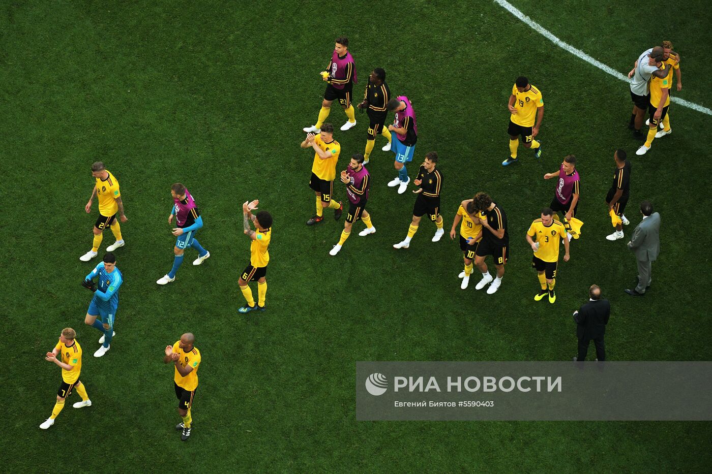 Футбол. ЧМ-2018. Матч за третье место. Бельгия - Англия