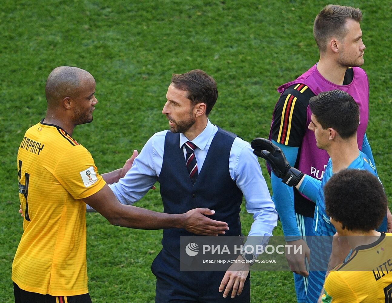 Футбол. ЧМ-2018. Матч за третье место. Бельгия - Англия