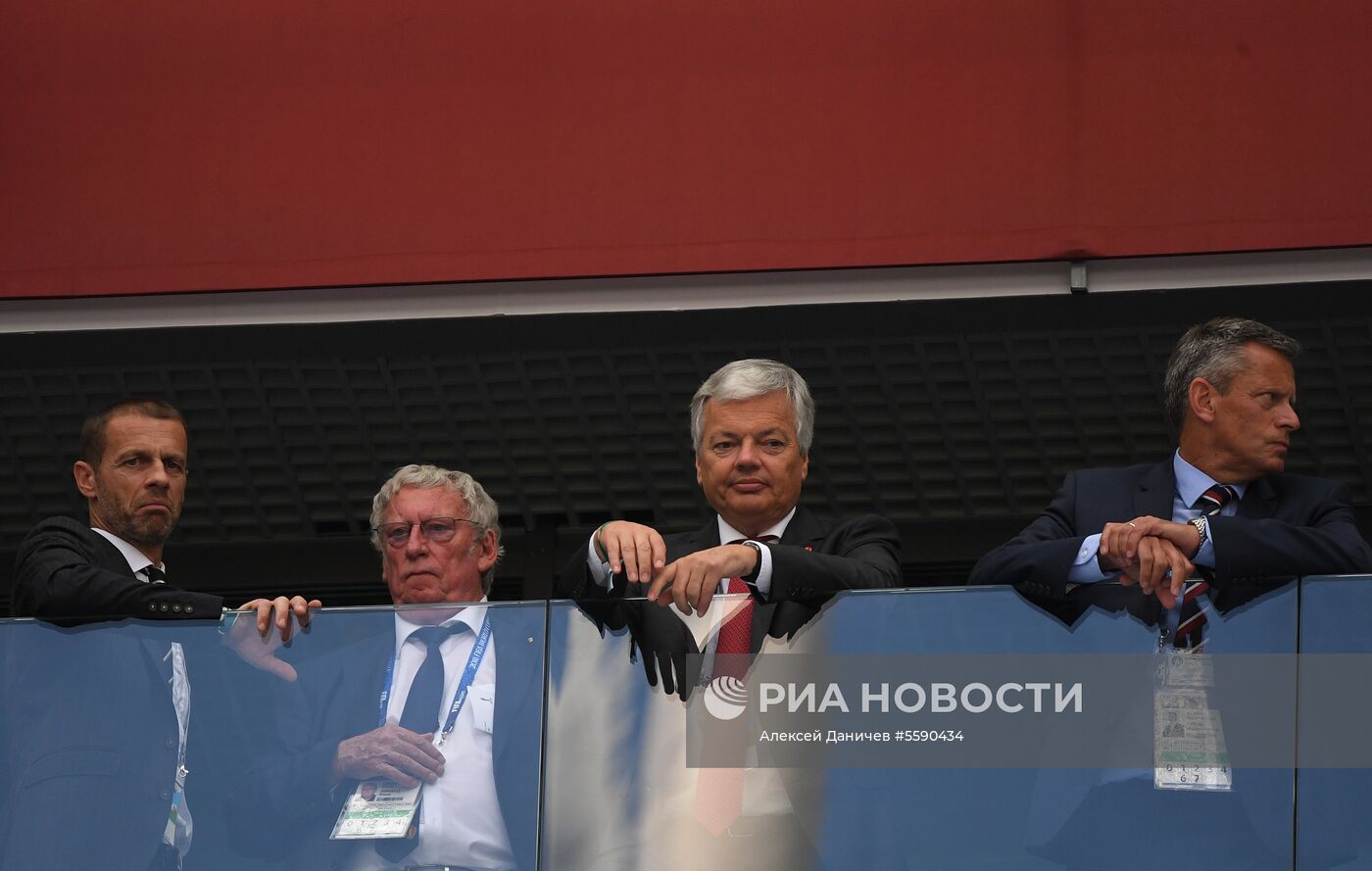 Футбол. ЧМ-2018. Матч за третье место. Бельгия - Англия