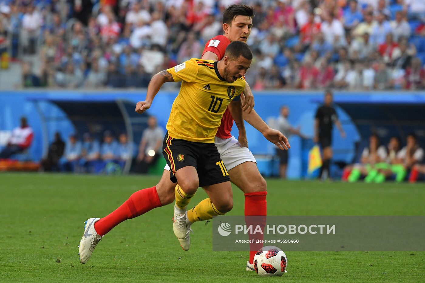 Футбол. ЧМ-2018. Матч за третье место. Бельгия - Англия