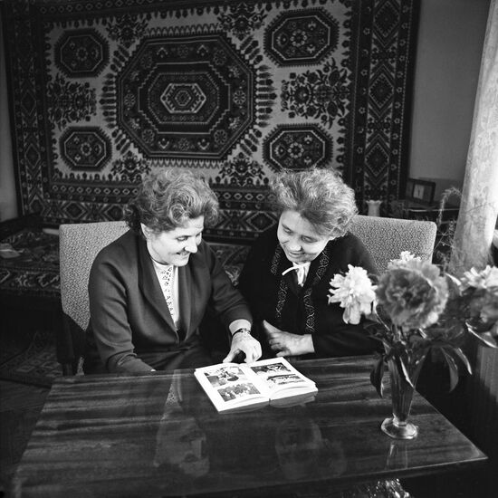 Жительницы Витебска - бывшие партизанки