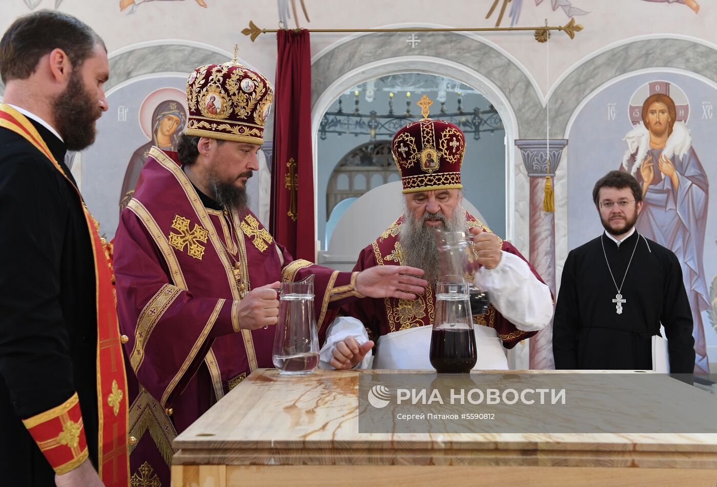 Патриарх Кирилл посетил Алапаевск в рамках мероприятий, посвященных 100-летию расстрела царской семьи