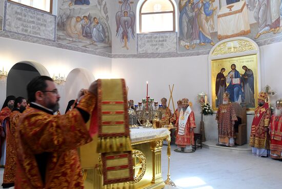 Патриарх Кирилл посетил Алапаевск в рамках мероприятий, посвященных 100-летию расстрела царской семьи