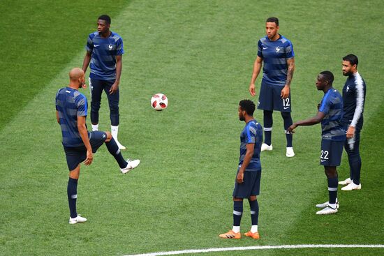 Футбол. ЧМ-2018. Финал. Матч Франция - Хорватия