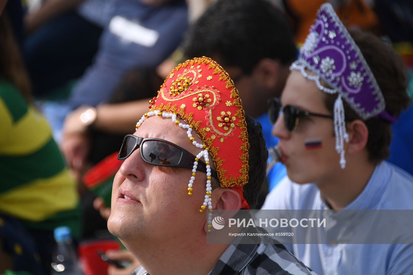 Болельщики ЧМ-2018 по футболу в Москве