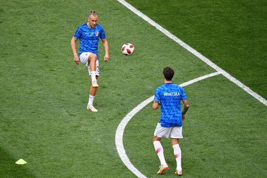 Футбол. ЧМ-2018. Финал. Матч Франция - Хорватия