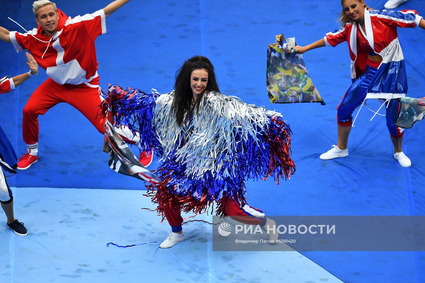 Церемония закрытия ЧМ-2018 по футболу