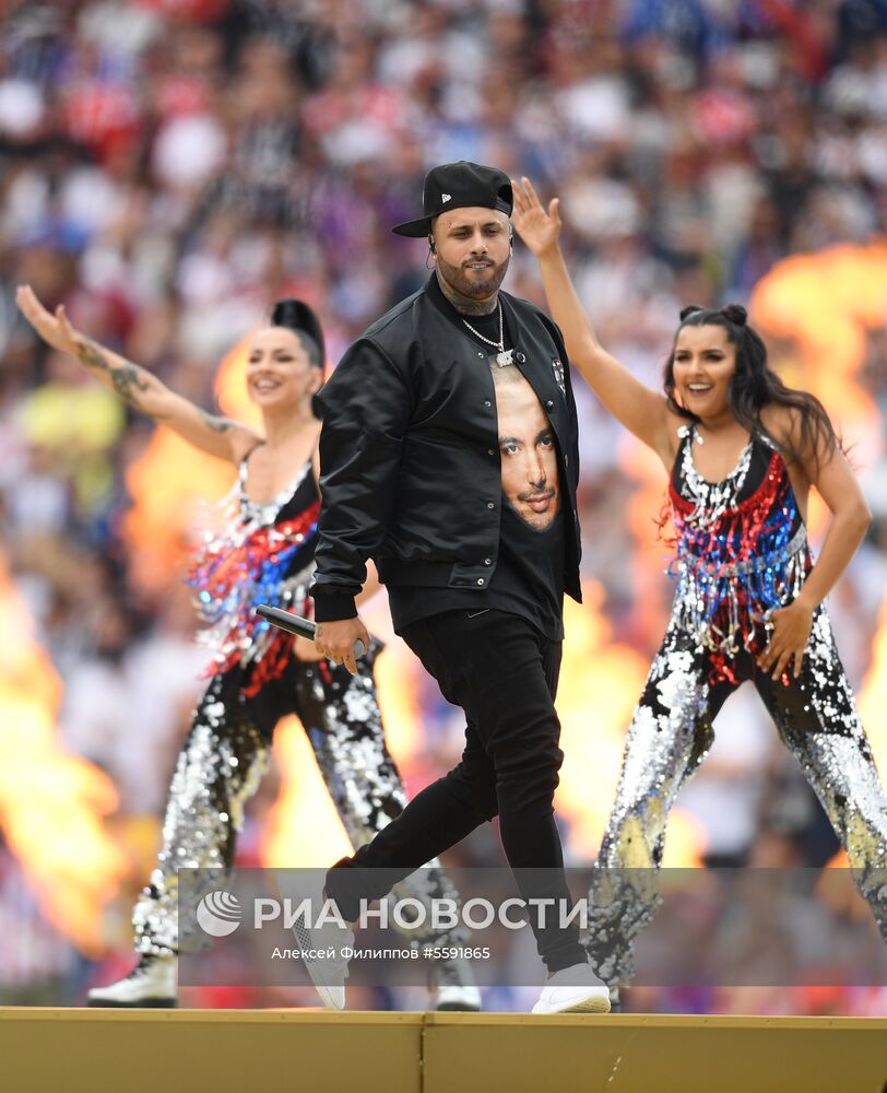 Церемония закрытия ЧМ-2018 по футболу