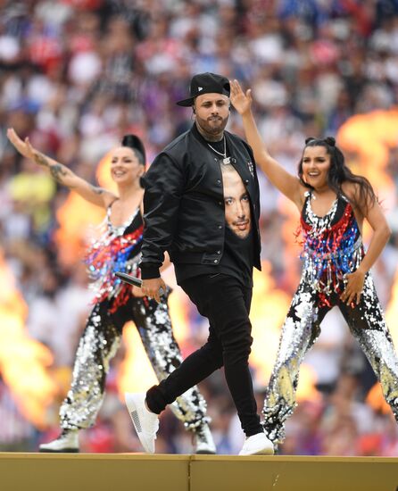 Церемония закрытия ЧМ-2018 по футболу