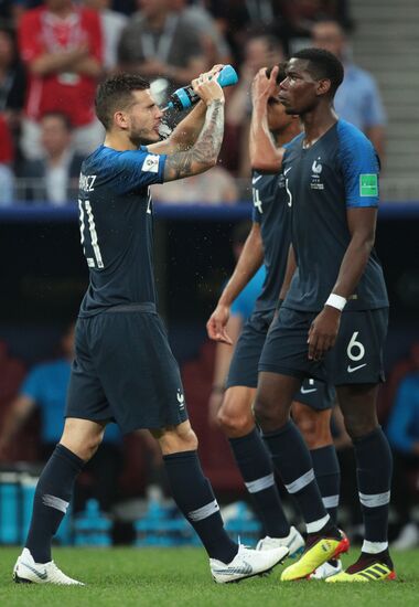 Футбол. ЧМ-2018. Финал. Матч Франция - Хорватия