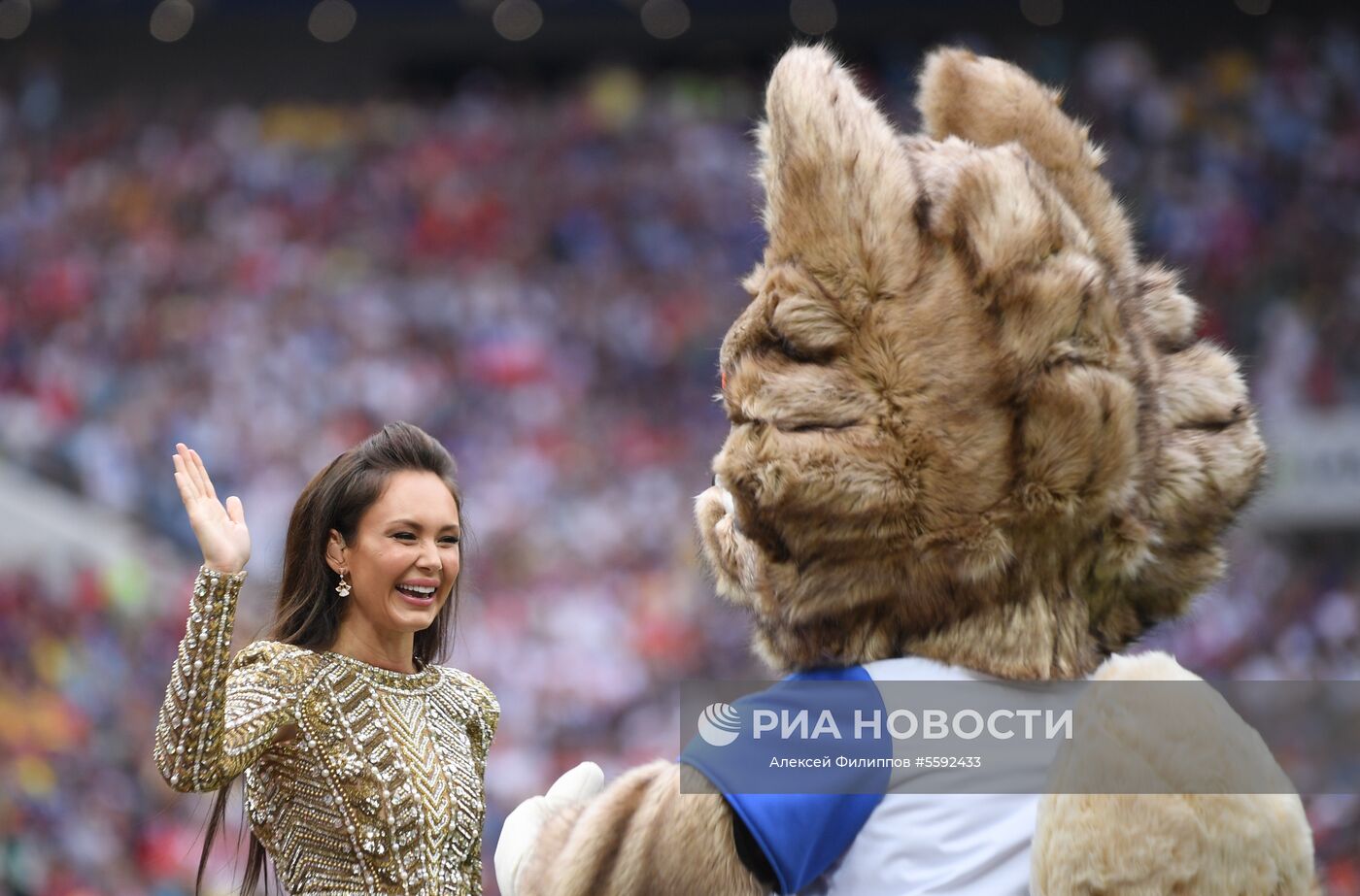 Церемония закрытия ЧМ-2018 по футболу