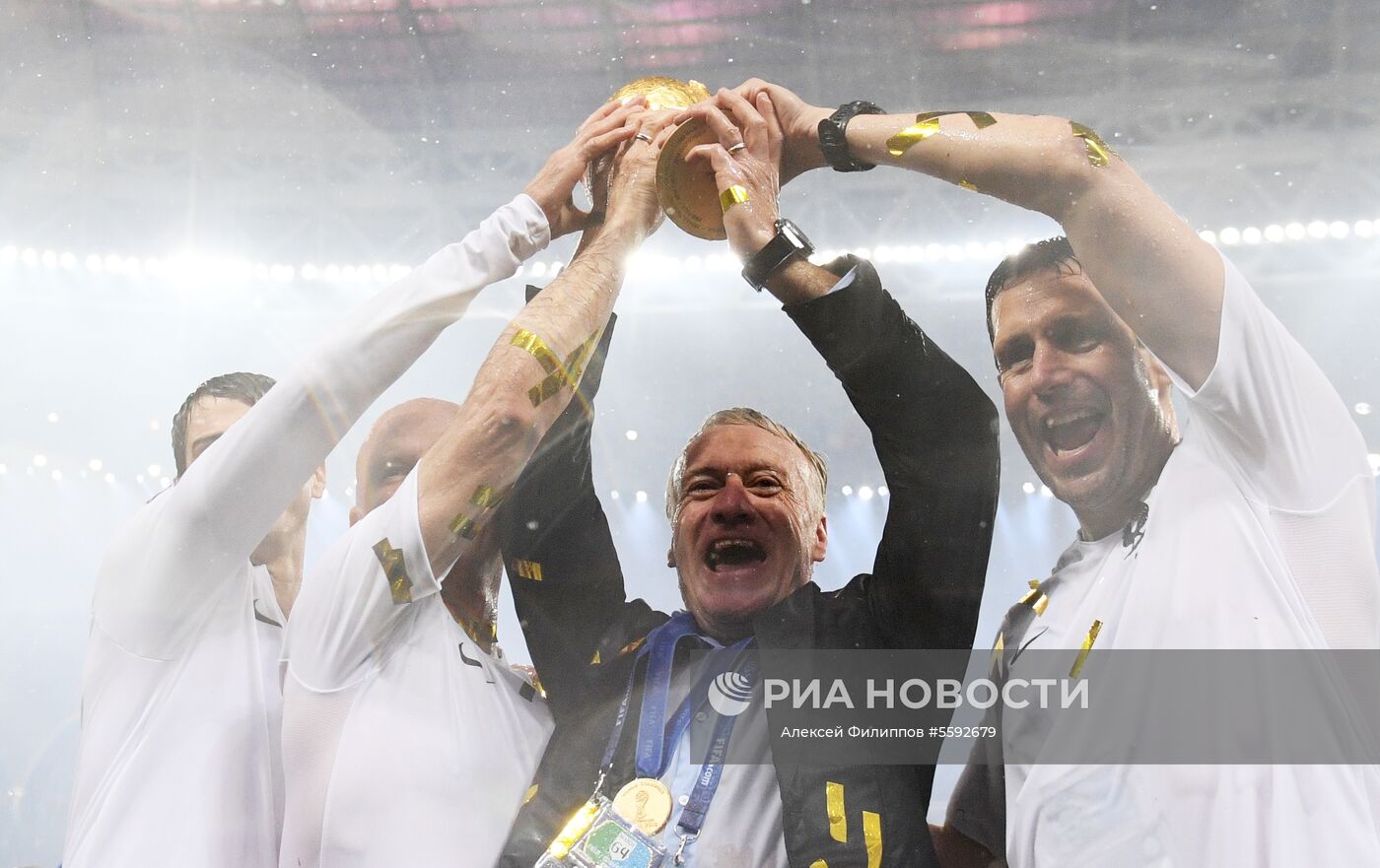 Награждение победителей ЧМ-2018 по футболу