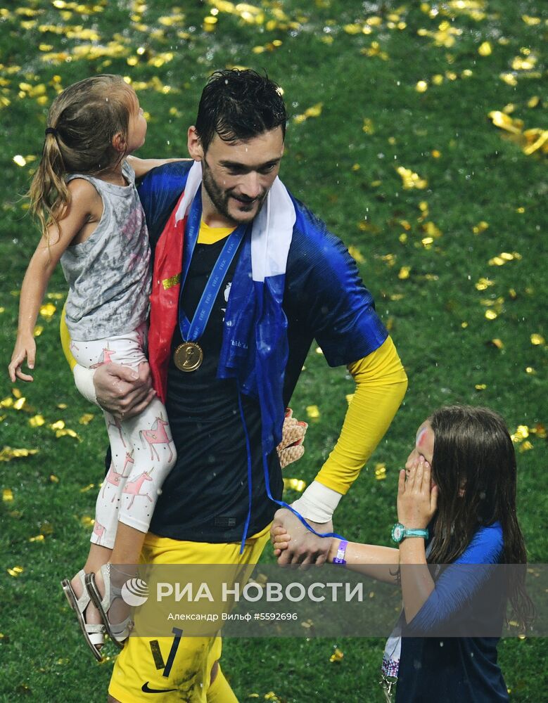 Награждение победителей ЧМ-2018 по футболу